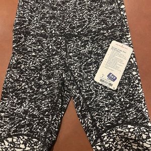 NWT LULULEMON WUNDER UNDER PANT HR*SE BLOCK